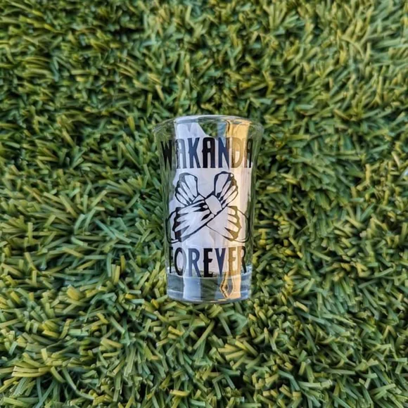 Black Panther II: Wakanda Forever themed 3pc Shot Glass Set - Picture 2 of 4